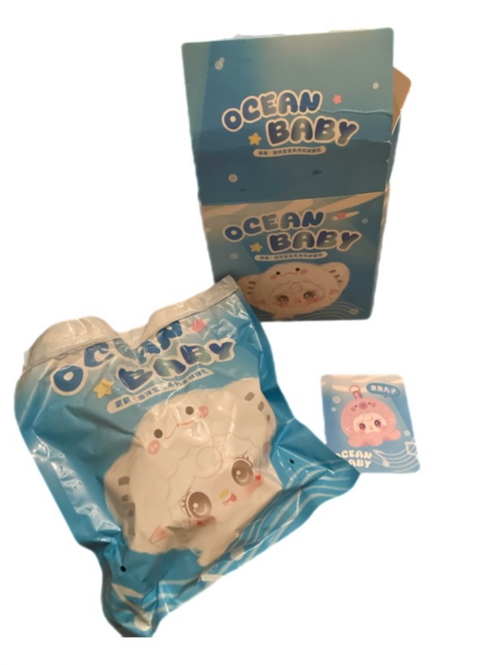 Yooki Ocean Baby Blind Box Card Confirmed Octopus